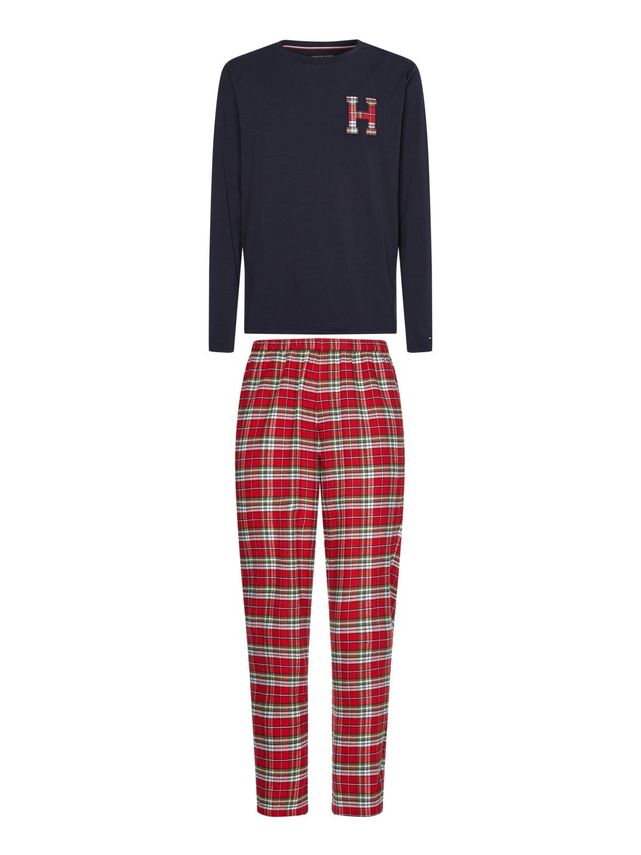 Ls Pant Flannel Slipper Set