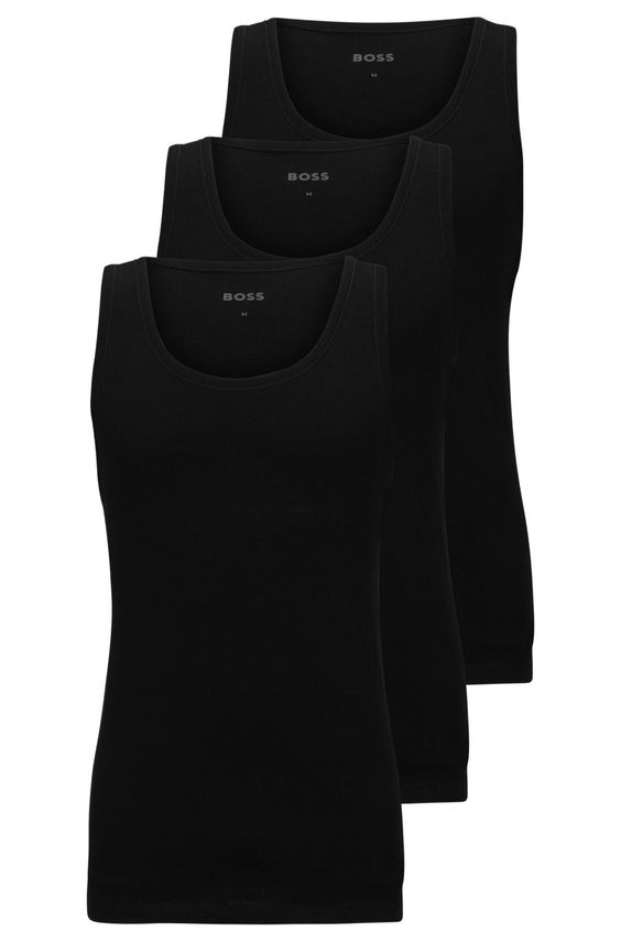 BOSS Tanktop 3-pak Classic - Stilfuld Basisbeklædning