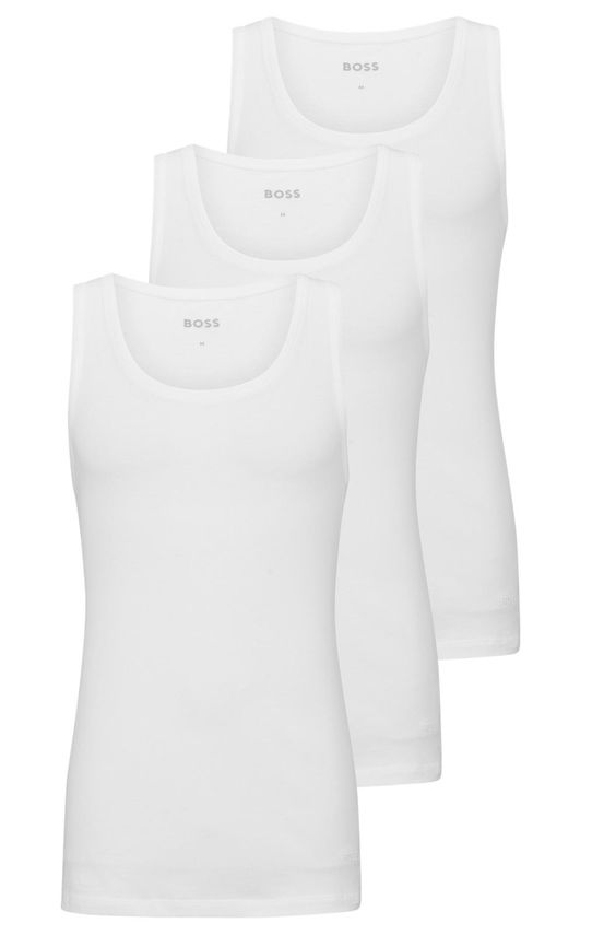 3-pak tanktoppe fra BOSS Black – Klassisk og alsidig stil