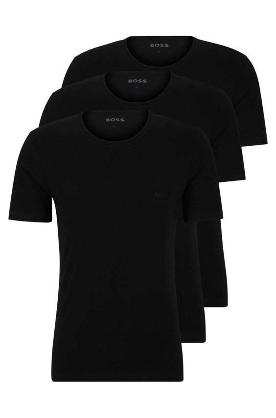BOSS T-shirt 3-pak Classic 10243514 - Fantastisk Tilbud!