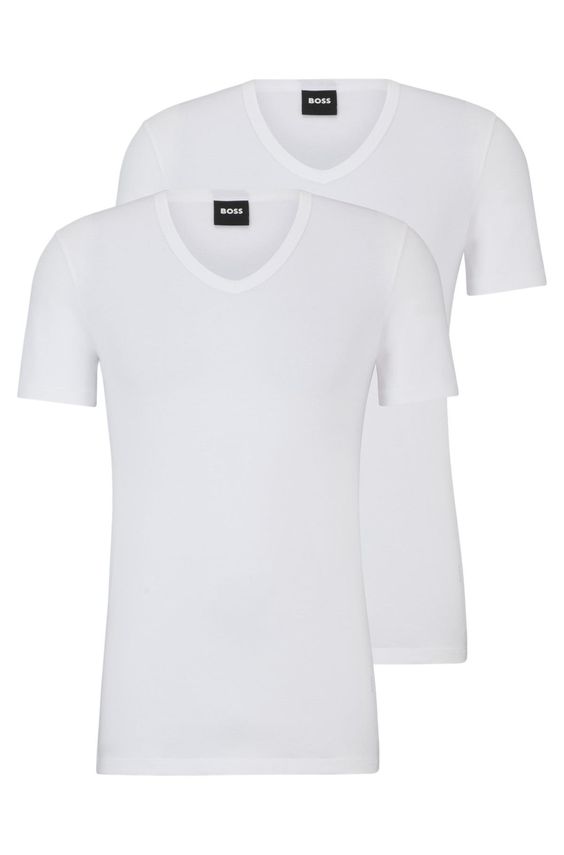 2-pak moderne T-shirts fra BOSS - Kvalitet og stil