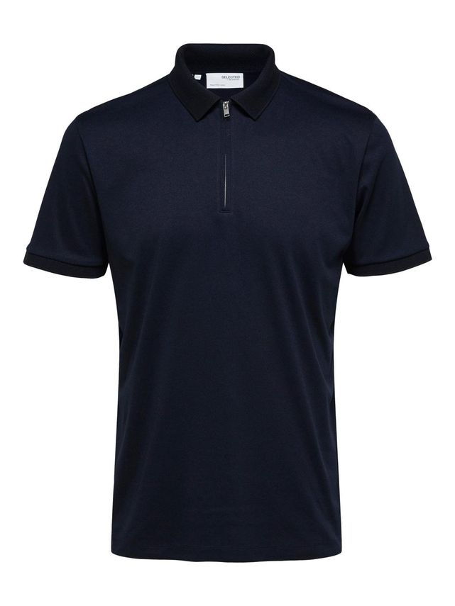 Eksklusiv SLHFAVE ZIP SS Polo B – Stilfuld og Komfortabel!