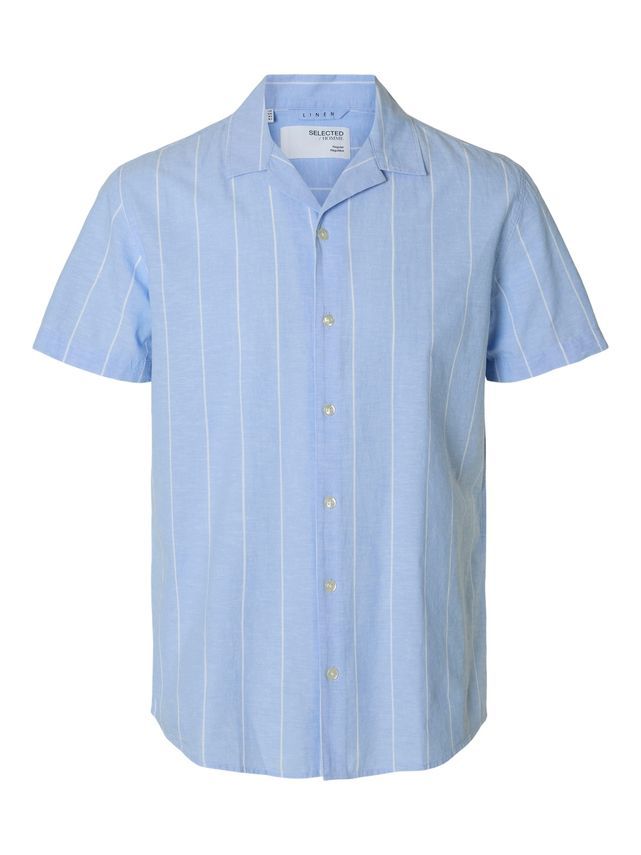 Slhregnew-linen Shirt Ss Resort W