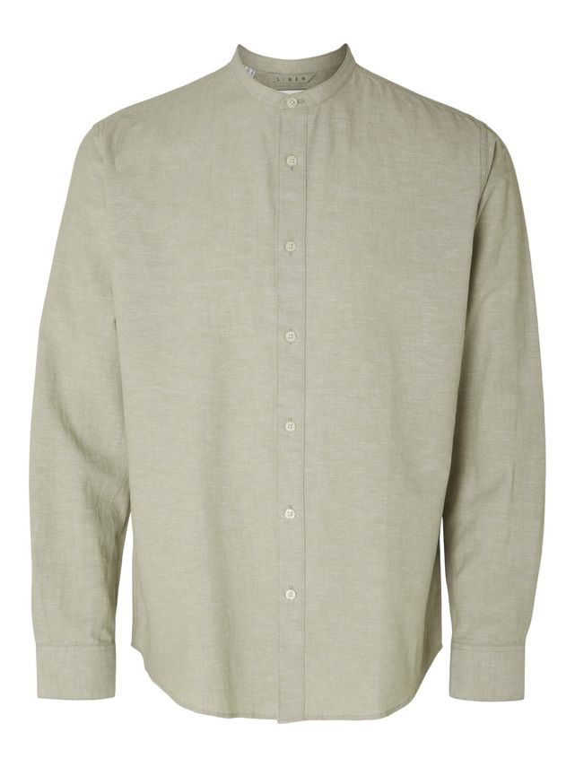 Slhregnew-linen Shirt Ls China W