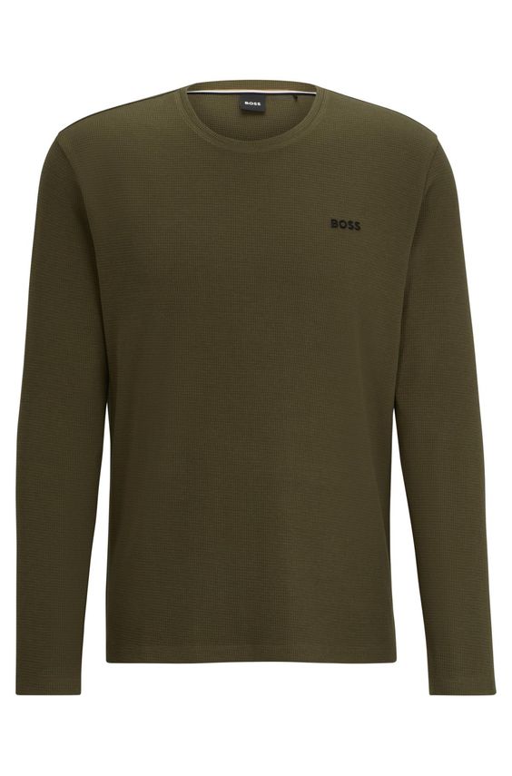 Waffle Ls-shirt 10242355 02