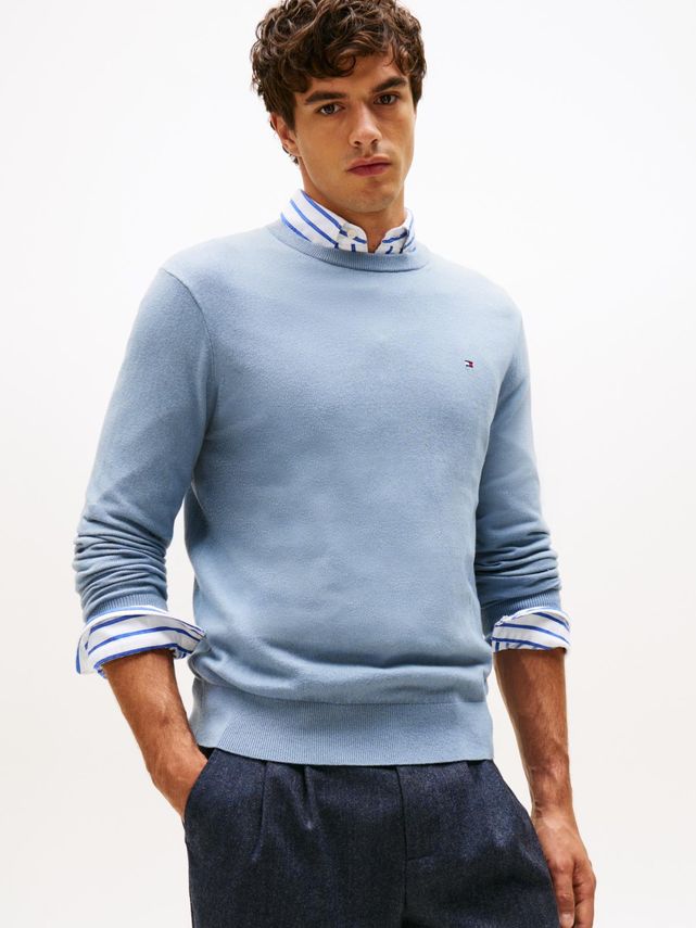Pima Org Ctn Cashmere Crew Neck