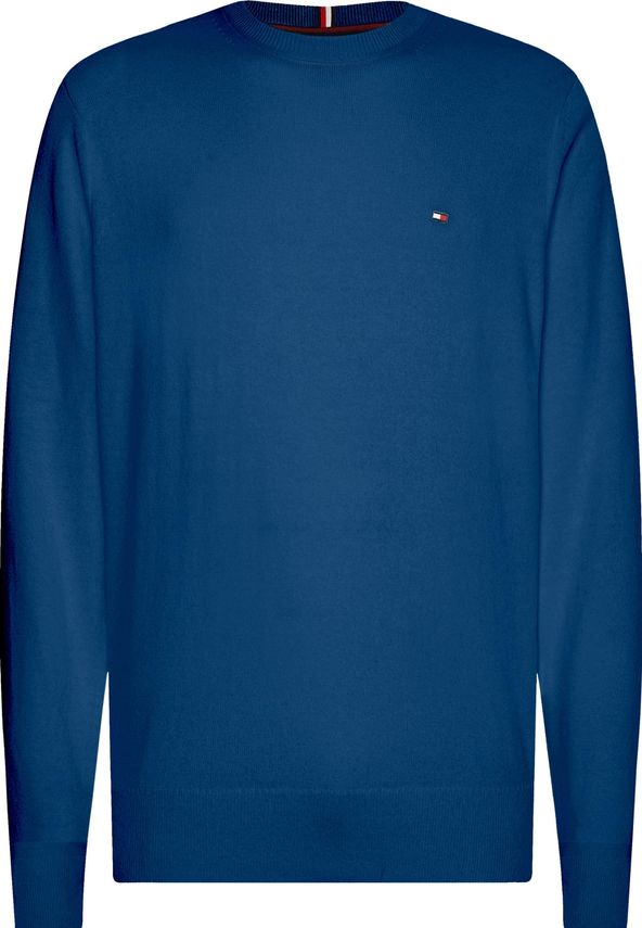 Pima Org Ctn Cashmere Crew Neck fra Tommy Hilfiger