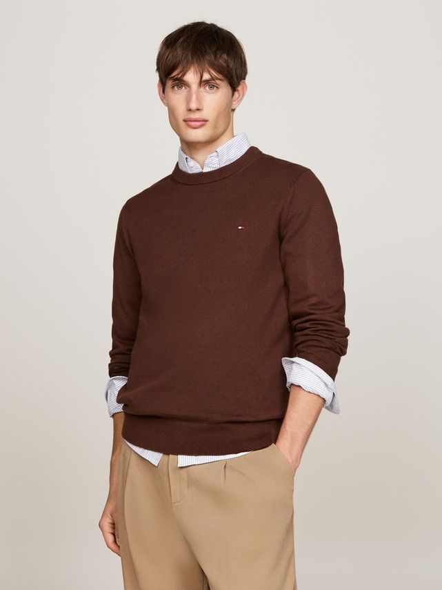 Pima Org Ctn Cashmere Crew Neck