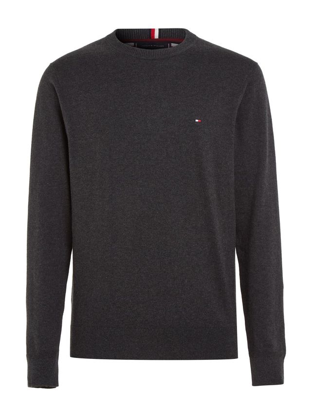 Tommy Hilfiger Pima Cashmere Crew Neck - Eksklusiv Kvalitet