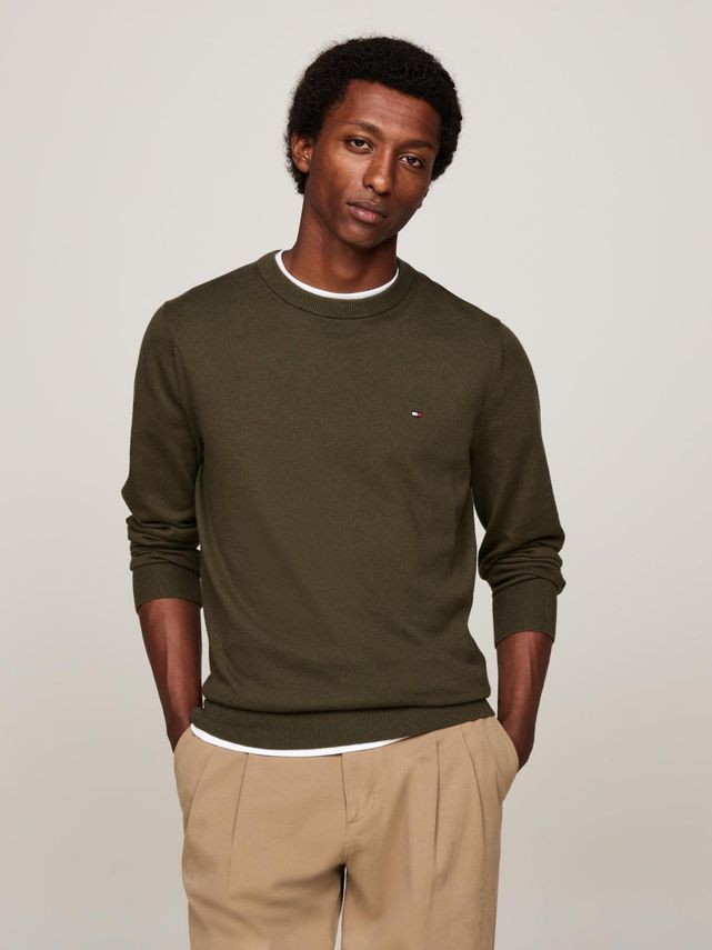 Pima Org Ctn Cashmere Crew Neck