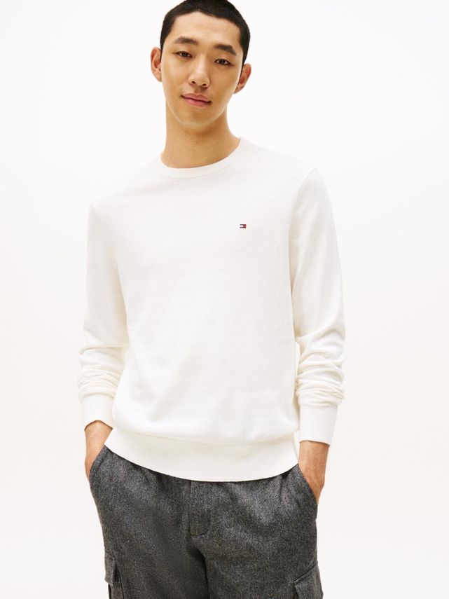 Pima Org Ctn Cashmere Crew Neck