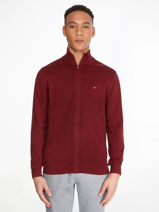 Pima Org Ctn Cashmere Zip Thru