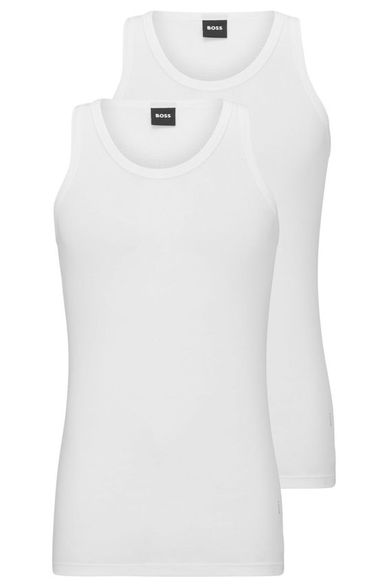 Moderne Tanktop 2-pak fra BOSS Black – Uundgåelig til garderoben