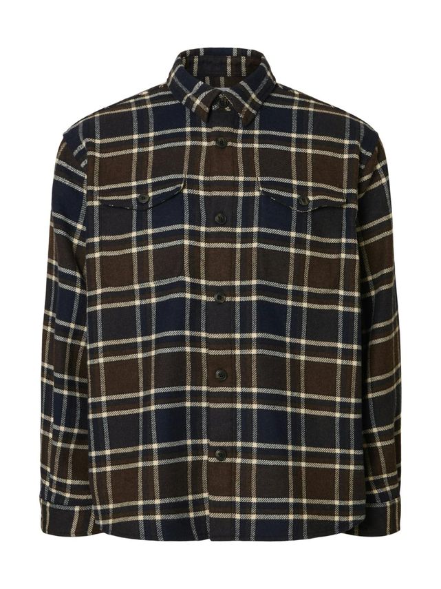Slhloosemason-pablo Ls Overshirt W