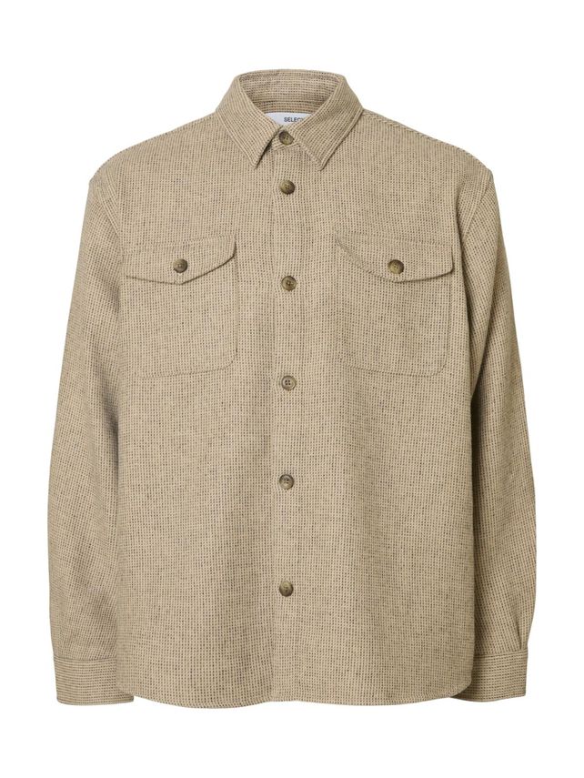 Slhloosemason-pablo Ls Overshirt W