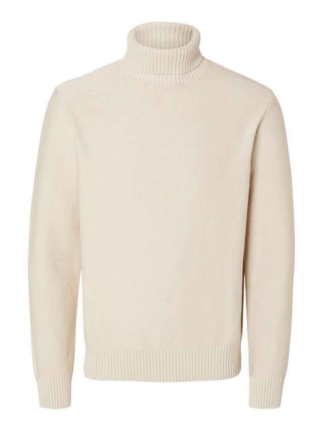 Slhaxel Ls Knit Roll Neck W