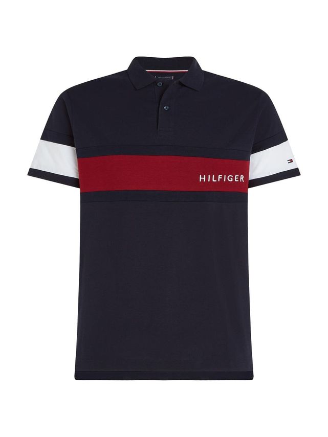 Colourblock Placement Reg Polo