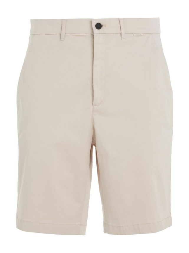 Satin-stretch Slim Short