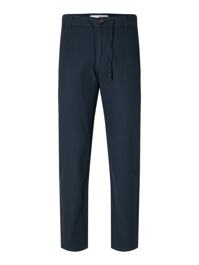 Slh172-slimtape Brody Linen Pant No