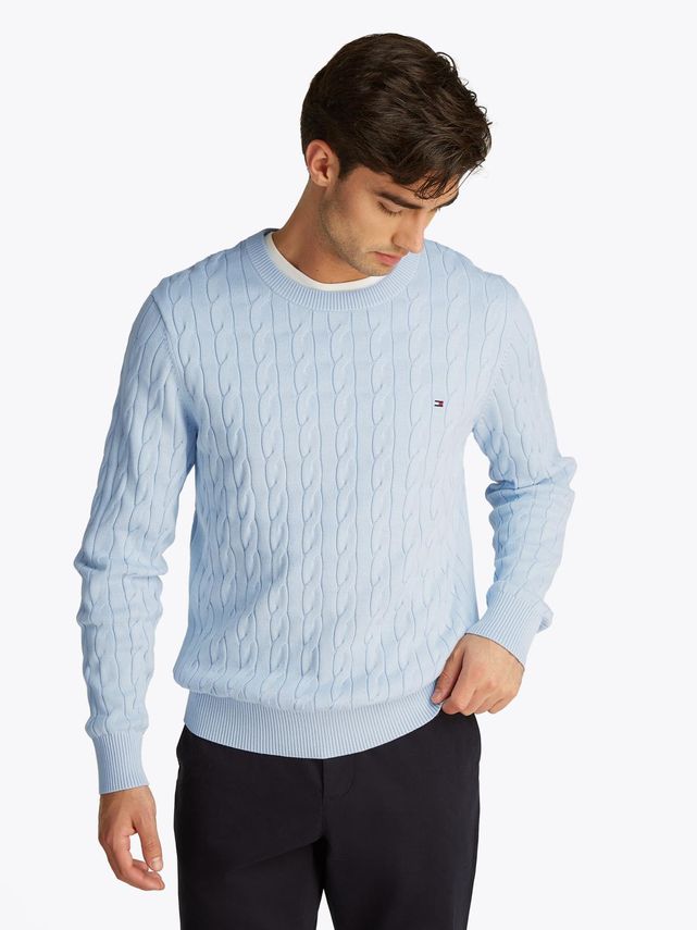 Classic Cable Crew Neck