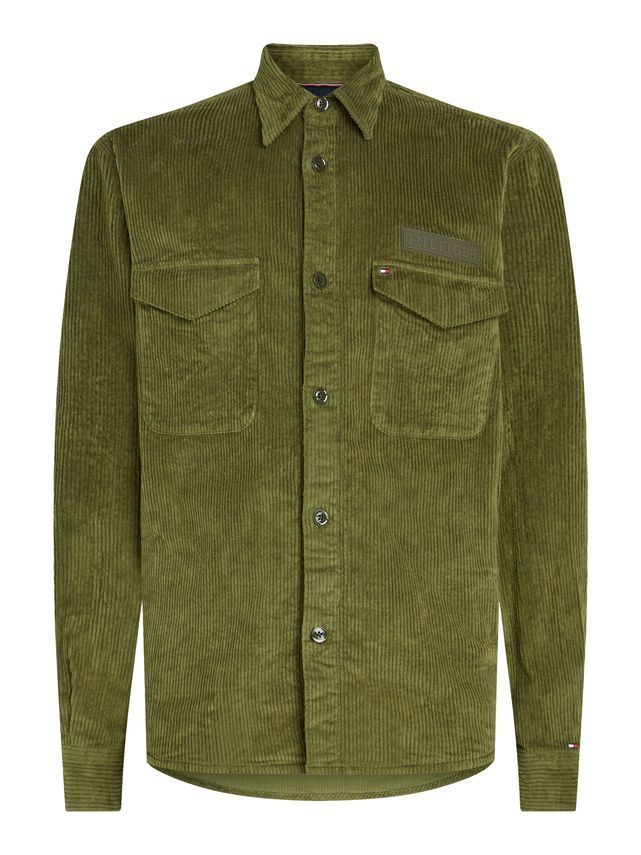 Corduroy Solid Overshirt