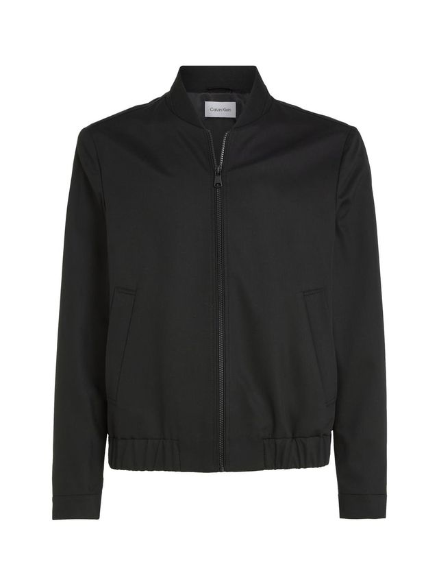 Minimal Twill Bomber