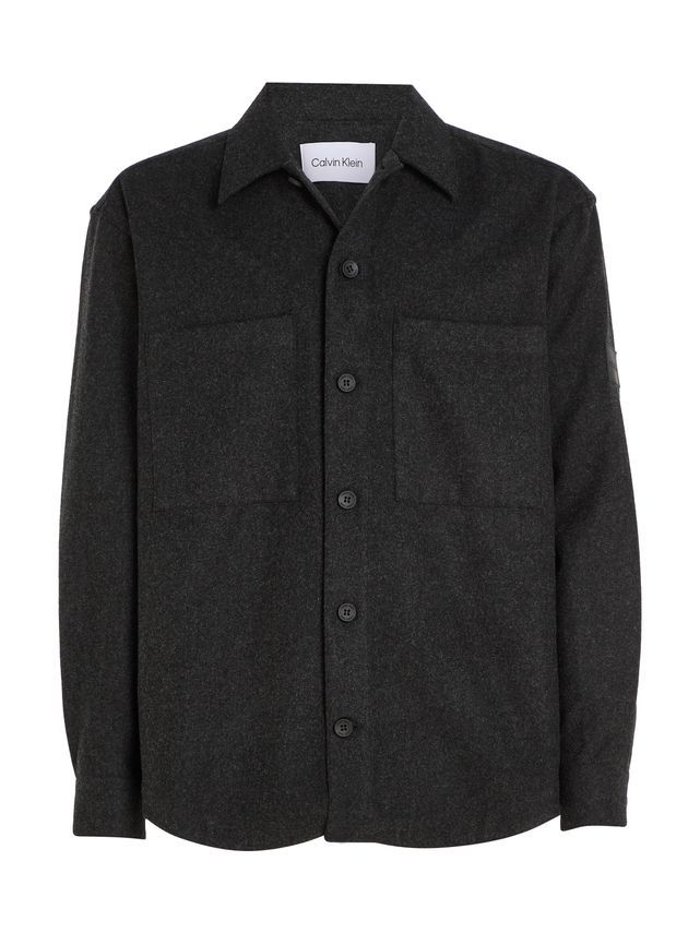 Wool Blend Overshirt
