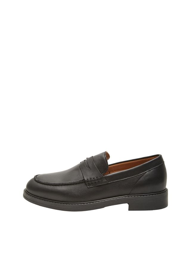 Slhblake Leather Penny Loafer B