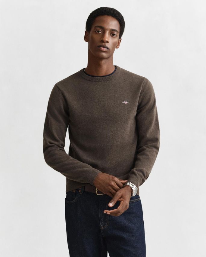 Superfine Lambswool C-neck