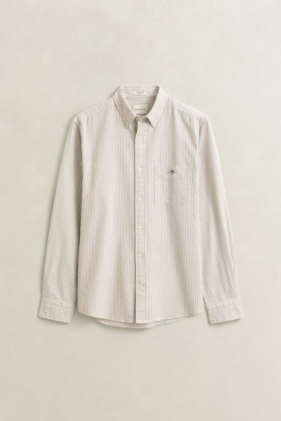 Reg Oxford Banker Stripe Shirt
