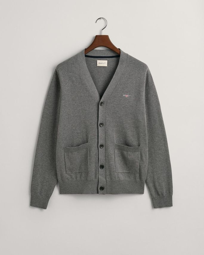 Classic Cotton V-cardigan