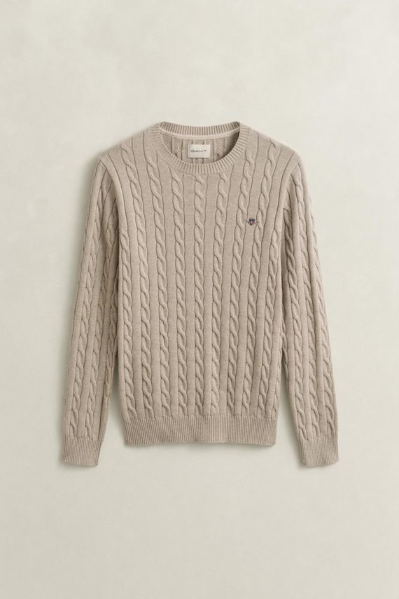 Cotton Cable C-neck