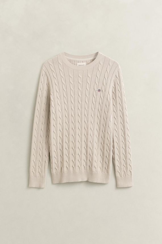 Cotton Cable C-neck