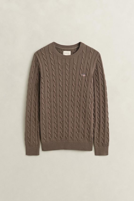 Cotton Cable C-neck