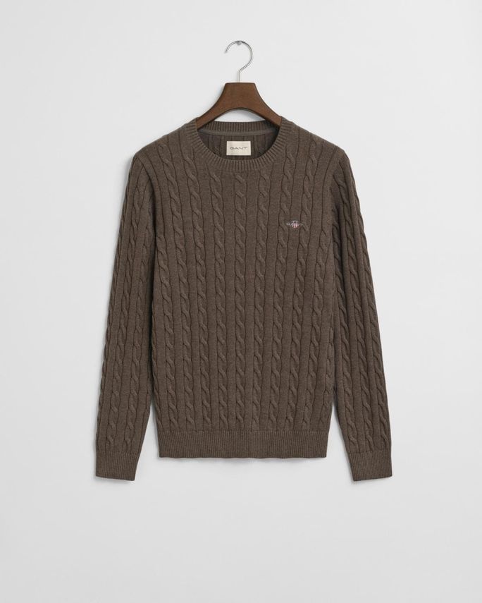 Cotton Cable C-neck