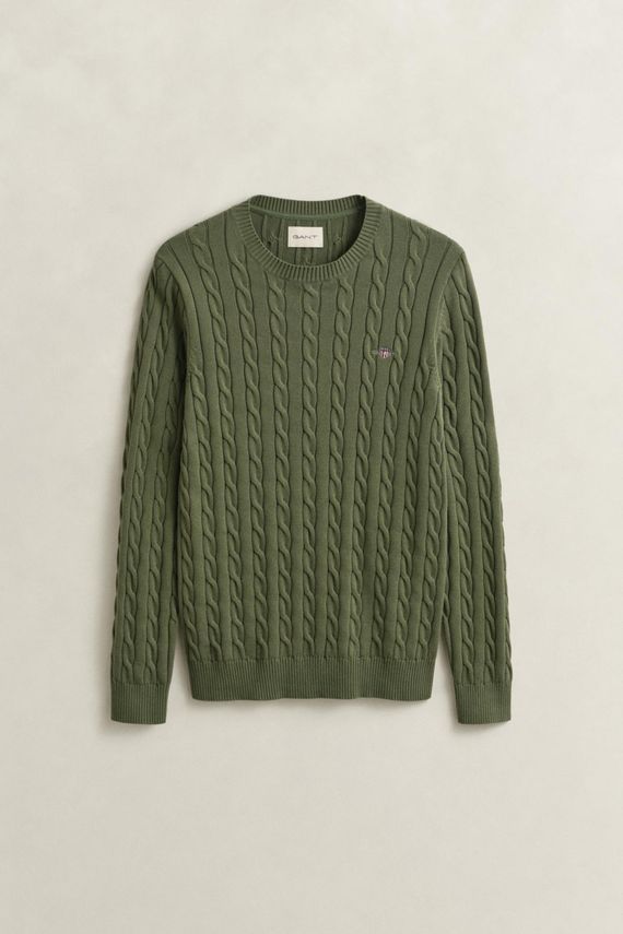 Cotton Cable C-neck
