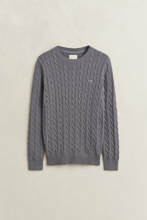 Cotton Cable C-neck