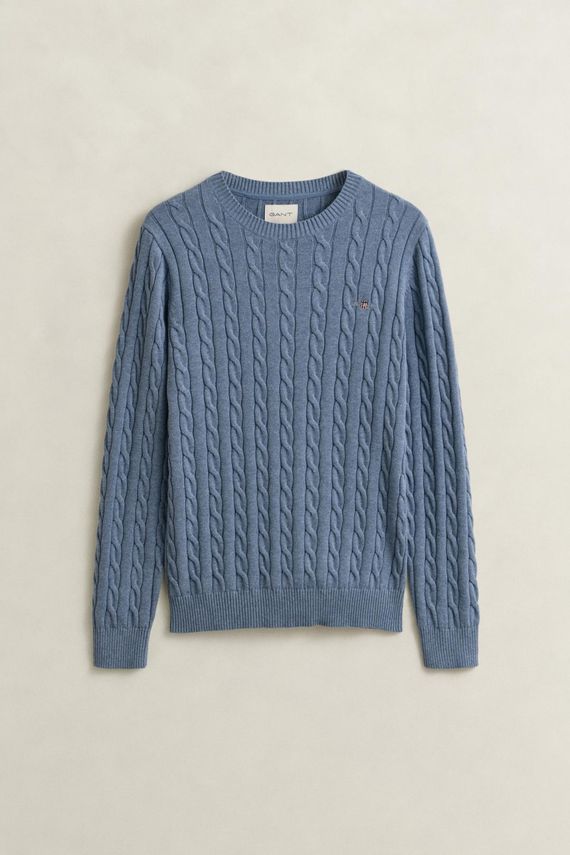 Cotton Cable C-neck