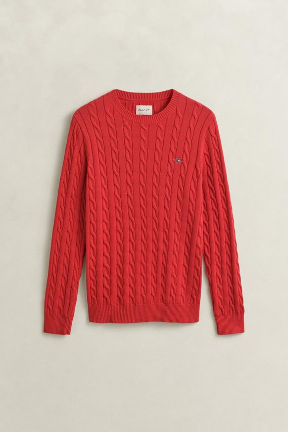 Cotton Cable C-neck