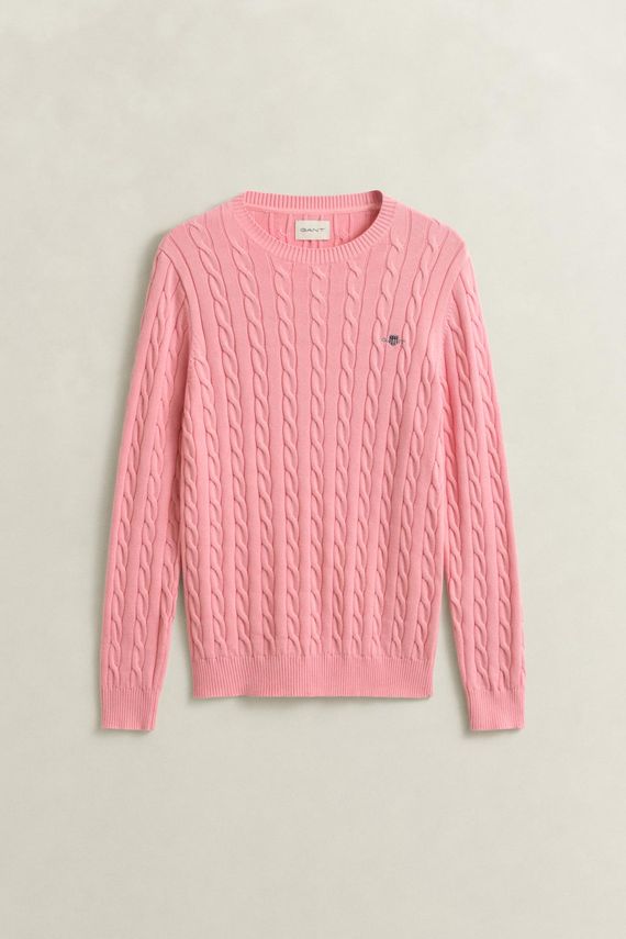 Cotton Cable C-neck
