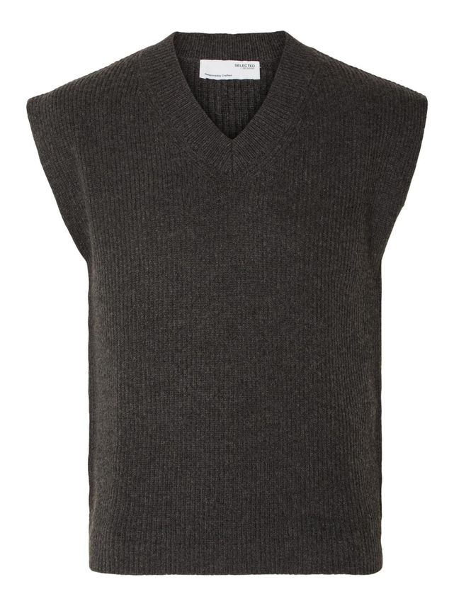 Slhronn Relaxed Knit Vest B