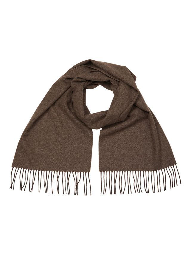 Slhtope Wool Herringbone Scarf B