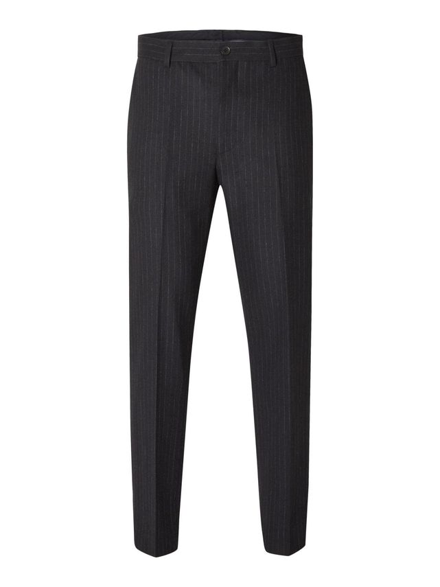 Slhslim-ayr Pinstriped Trs B