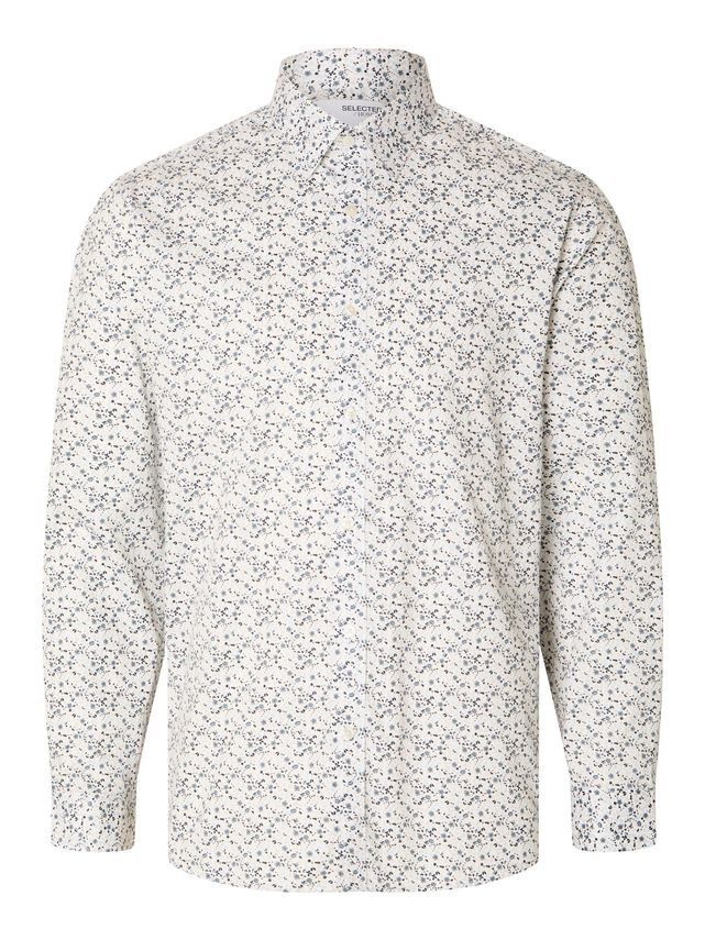 Slhregsoho-aop Mix Shirt Ls B