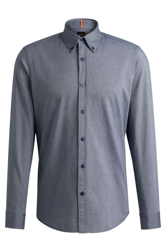 BOSS Orange Rickert M – Elegant Festskjorte til Enhver Begivenhed!