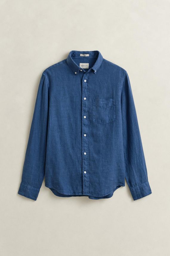 Reg Gmnt Dyed Linen Shirt