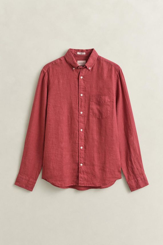 Reg Gmnt Dyed Linen Shirt