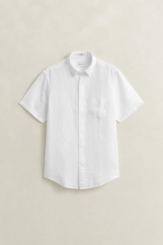 Reg Gmnt Dyed Linen Ss Shirt