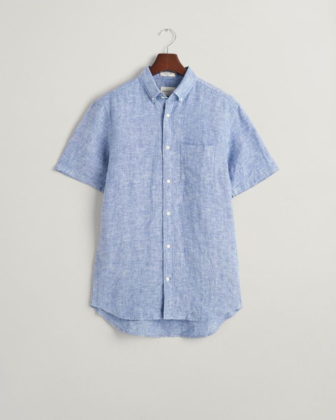 Reg Linen Ss Shirt