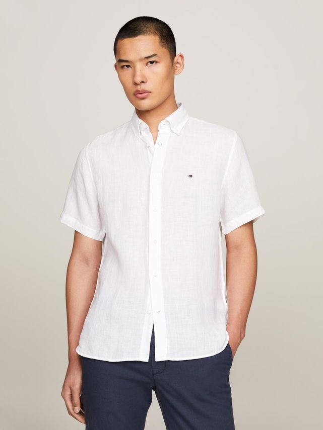 Pigment Dyed Linen Rf Shirt S S